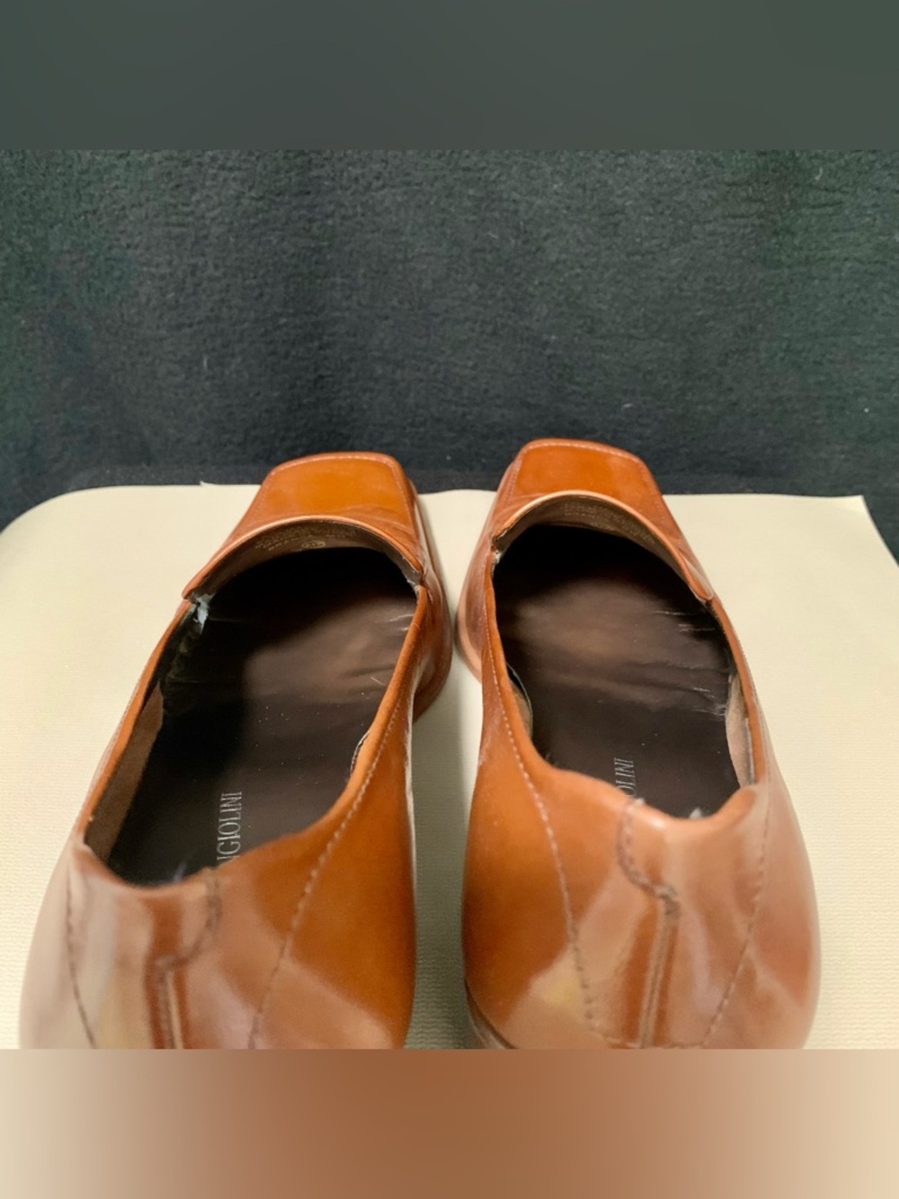 Enzo Angiolini Women’s Loafers Size 8 Leather Upper Square Toe - Picture 8 of 11